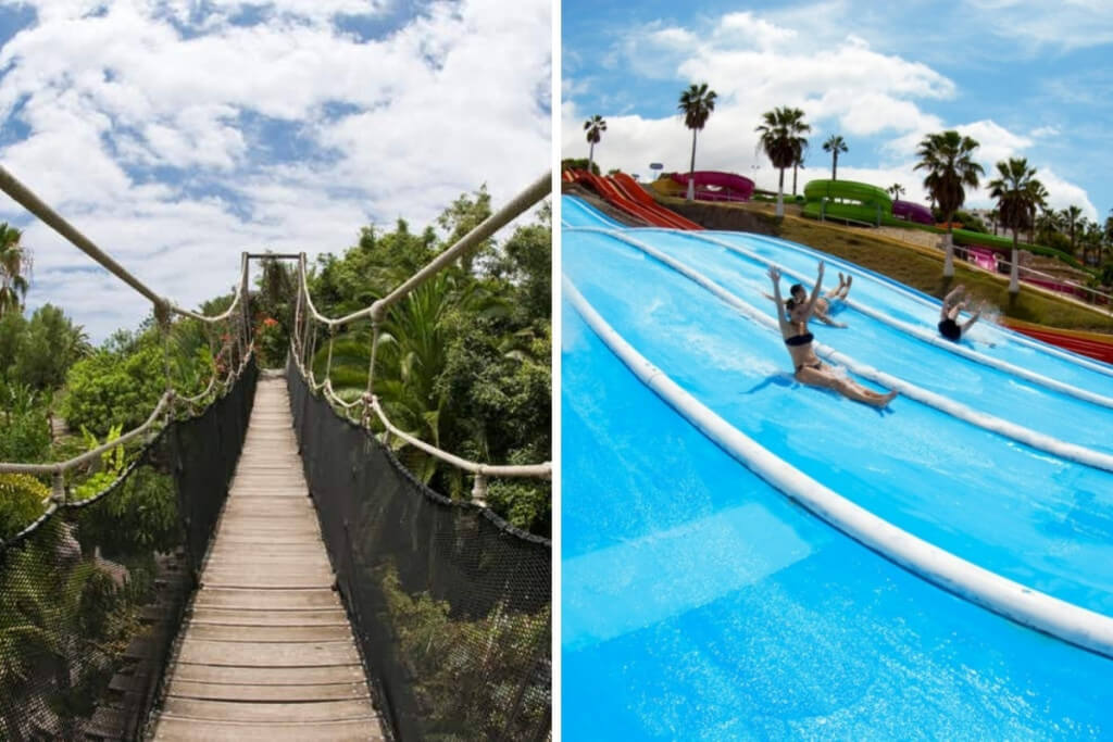 utazás, Tenerife, Programok magyarul, Aqualand & Dzsungel Park Kombinált Belépő, 0