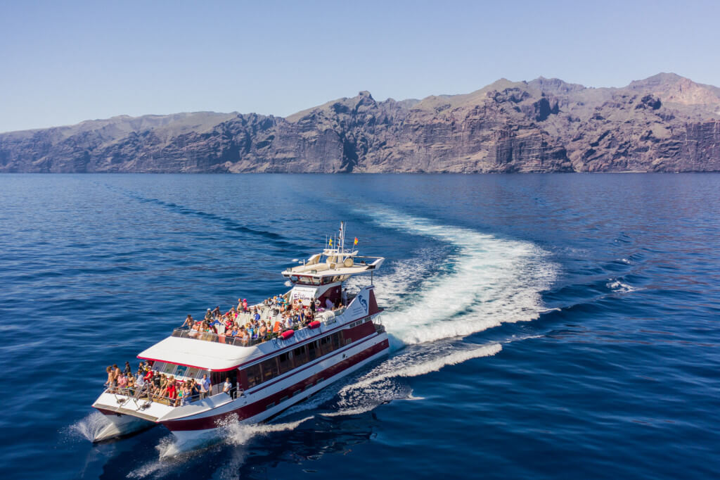 nyaralás, Tenerife, Programok magyarul, Hajókirándulás és Bálnales üvegfenekű Hajóval, 17